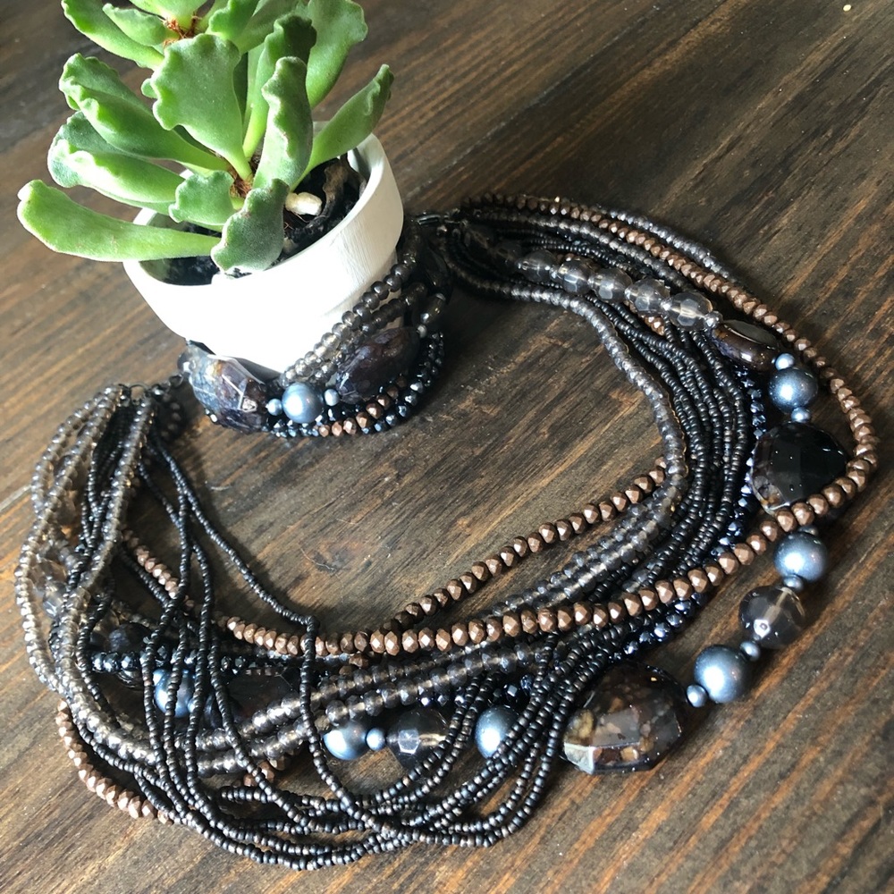 🔘Exotic necklace & matching bracelet combo set🔘